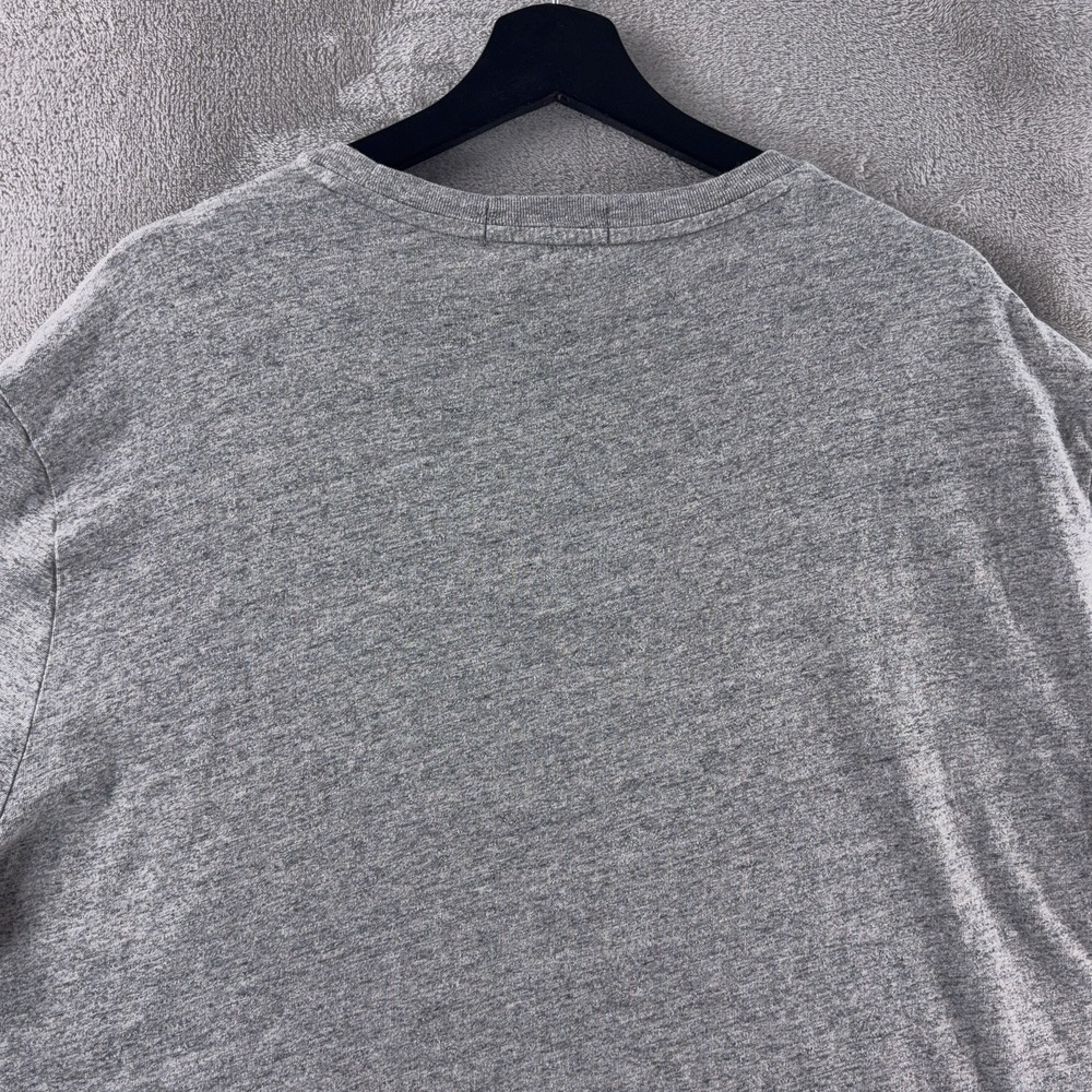 Polo Ralph Lauren T Shirt Mens Size XL Gray Graphic Spell Out Classic Fit - Picture 7 of 9
